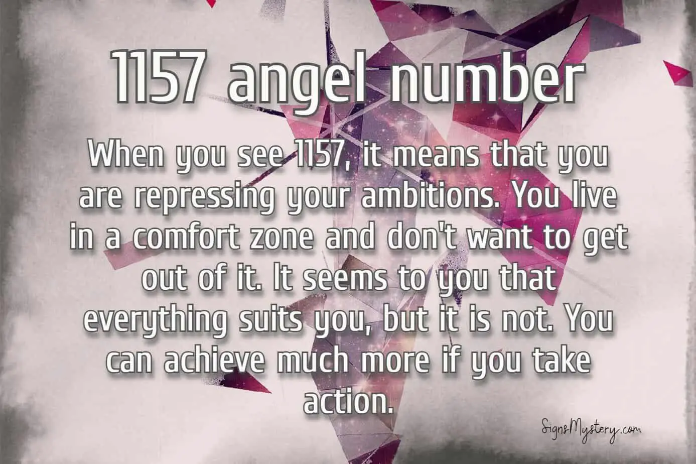 1157 angel number meaning