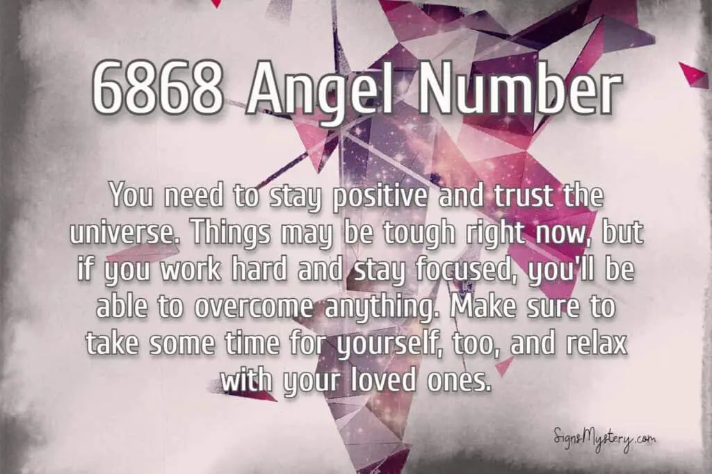 angel number 6868 meaning