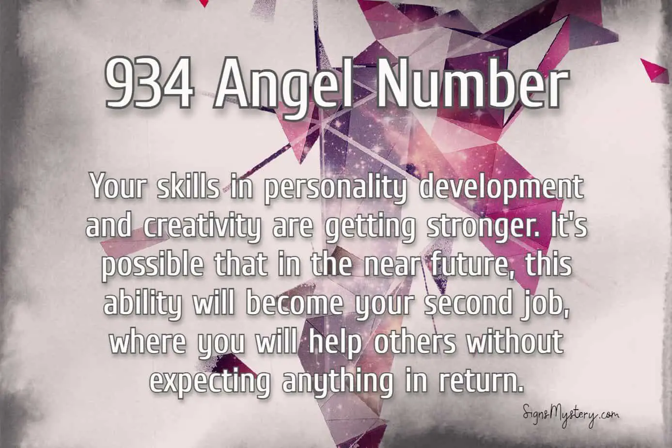 angel number 934 meaning