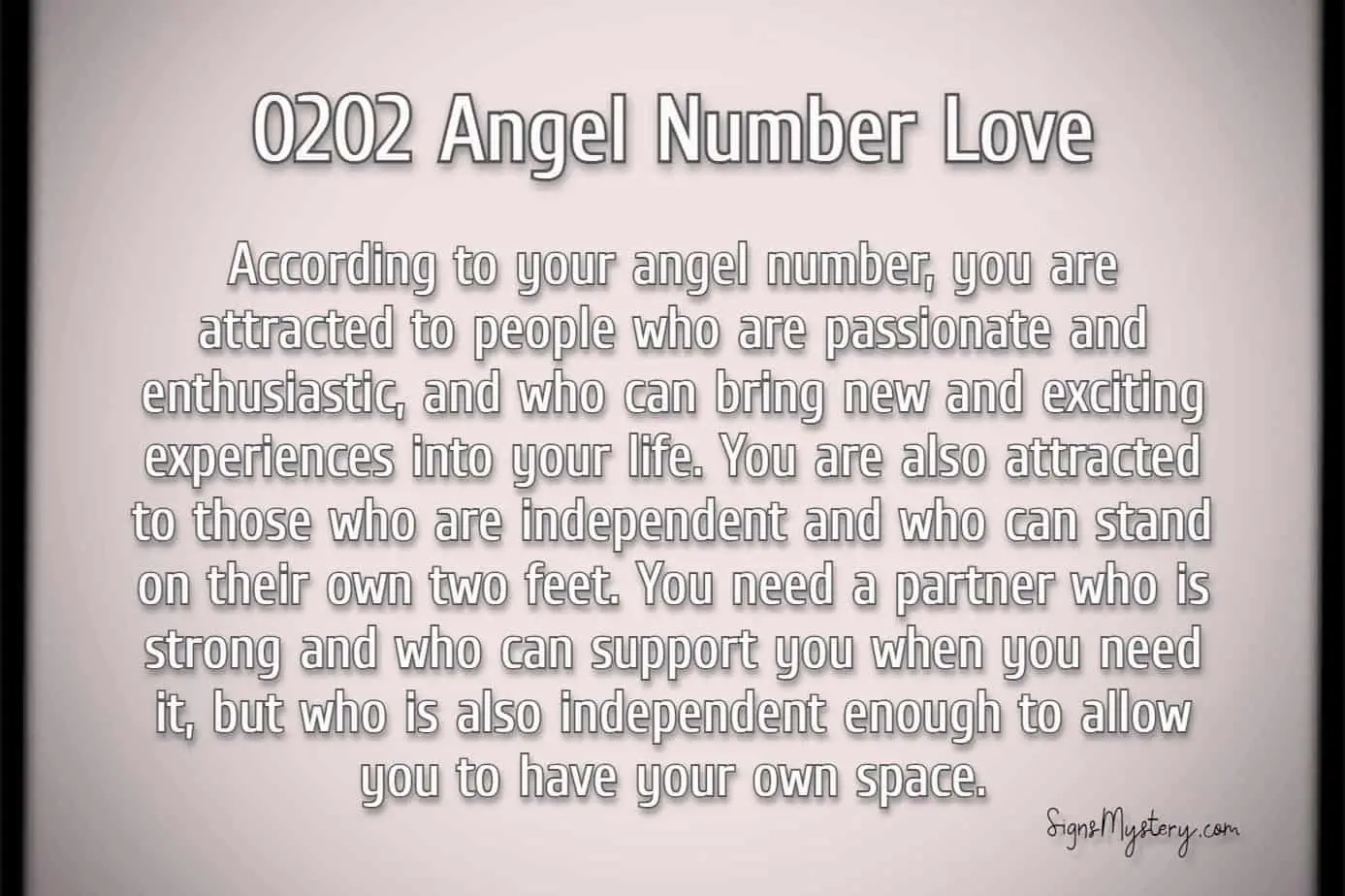 0202 angel number love