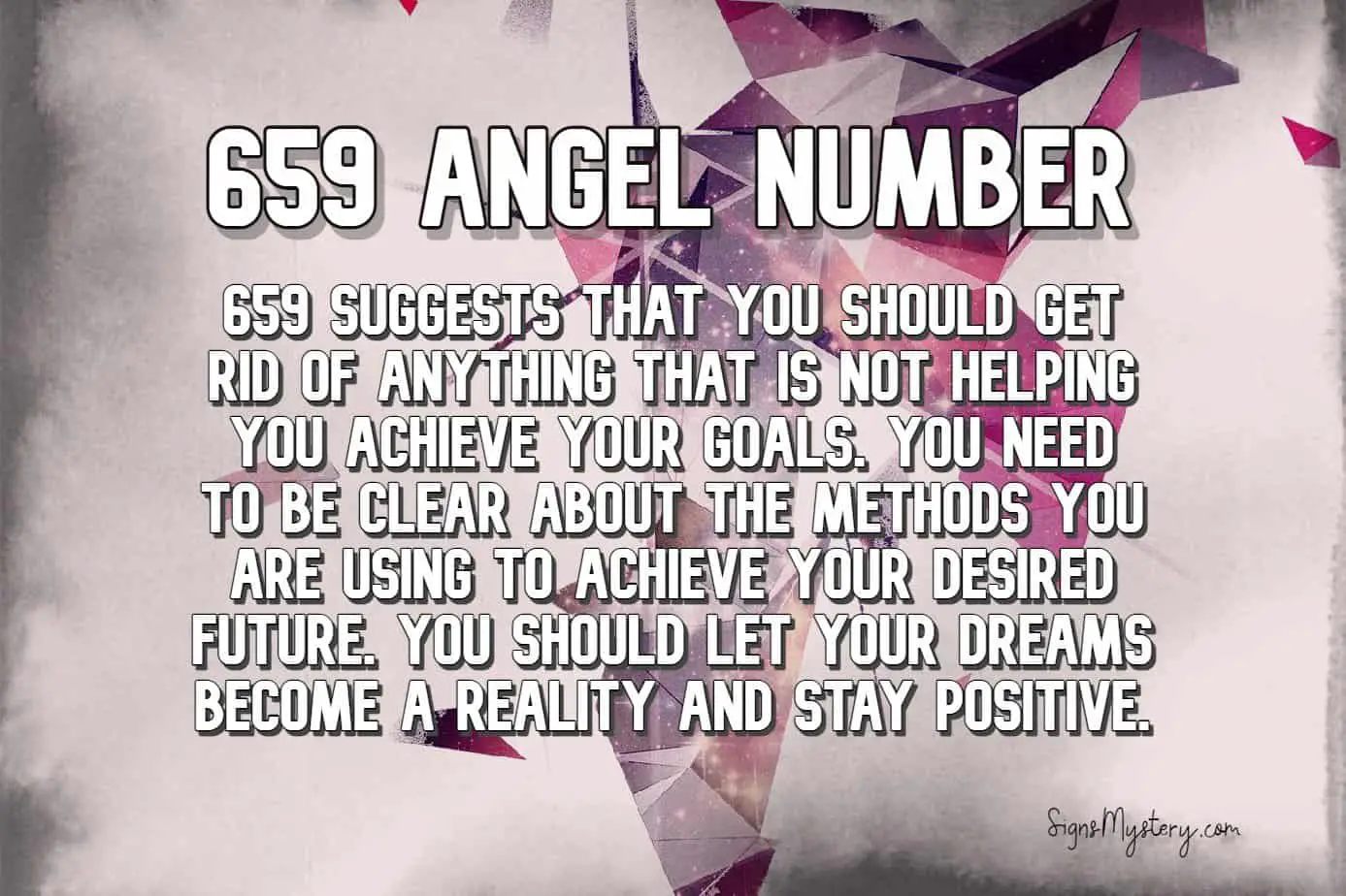 659 angel number meaning