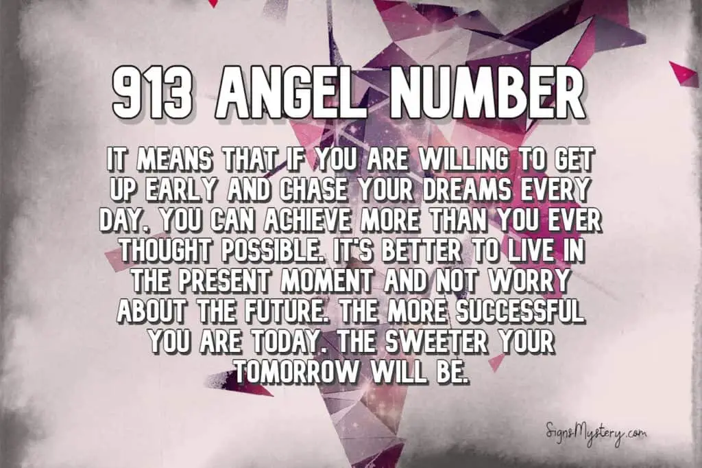 913 Angel Number: Meaning and Symbolism | SignsMystery