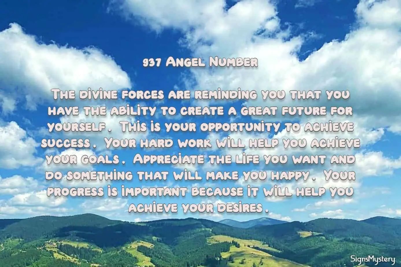 937 angel number meaning