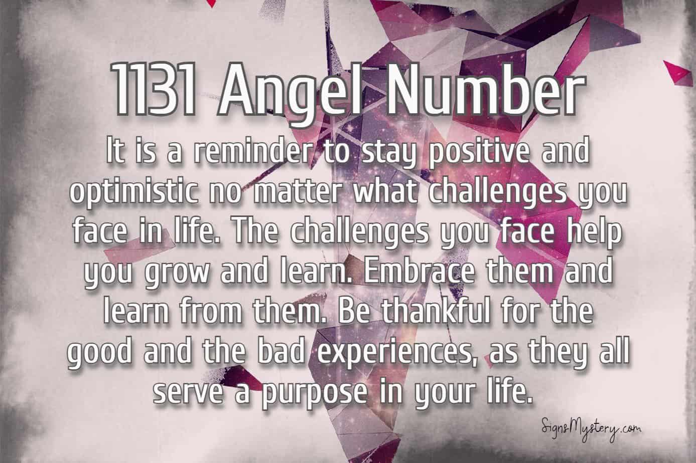 1131 Angel Number Meaning And Symbolism SignsMystery