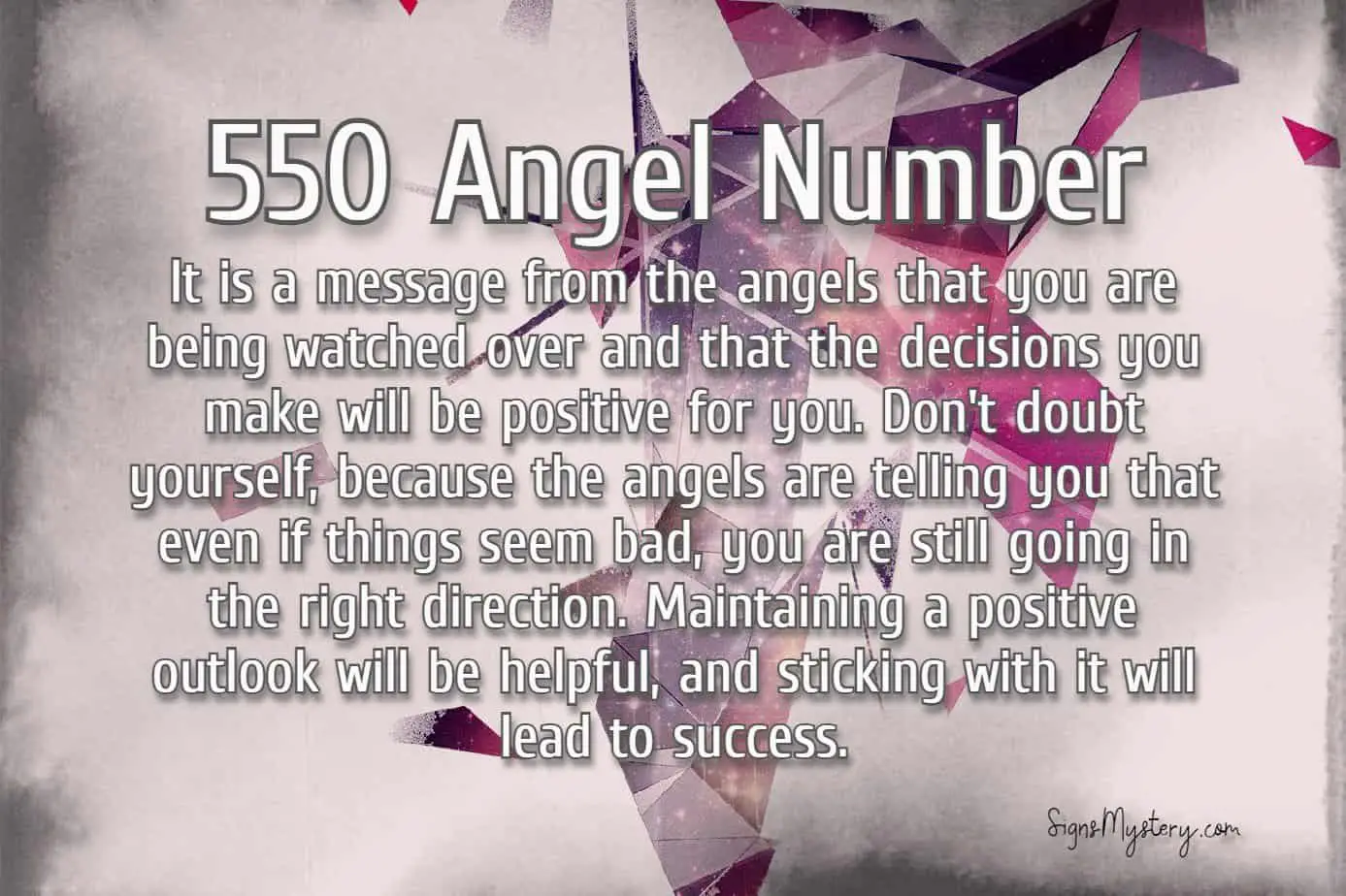 550 angel number