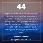 Unlocking the Secrets of 44 Angel Number - Discover the Spiritual Meaning Behind it!