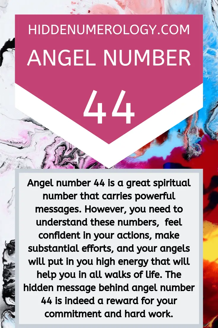 How To Interpret The 44 Angel Number