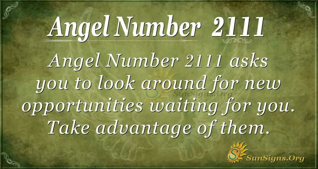 Meaning Of The Number 2111