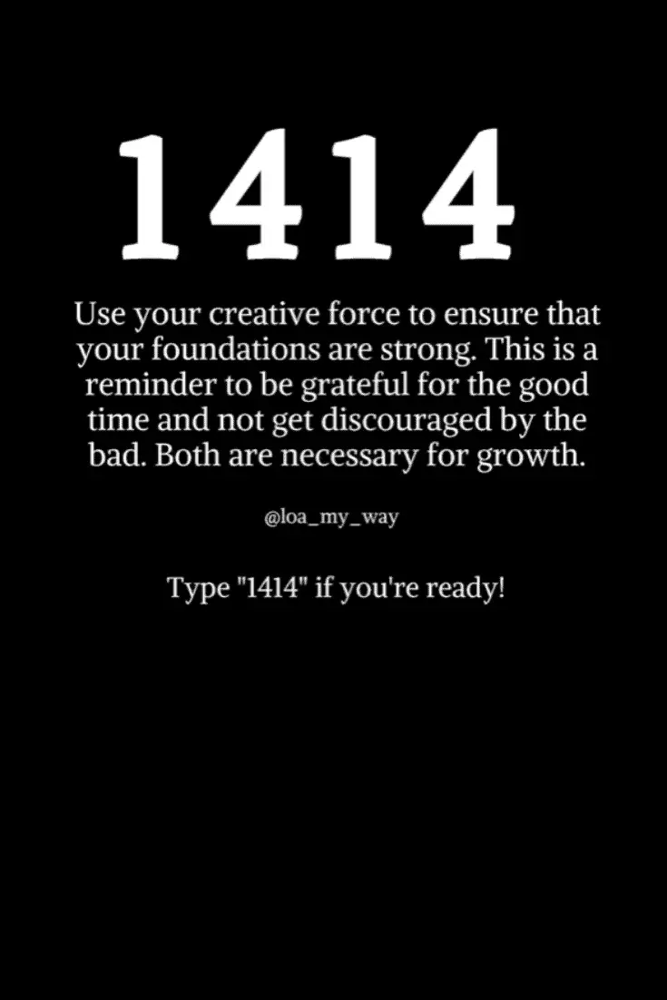 Numerology Of 1414
