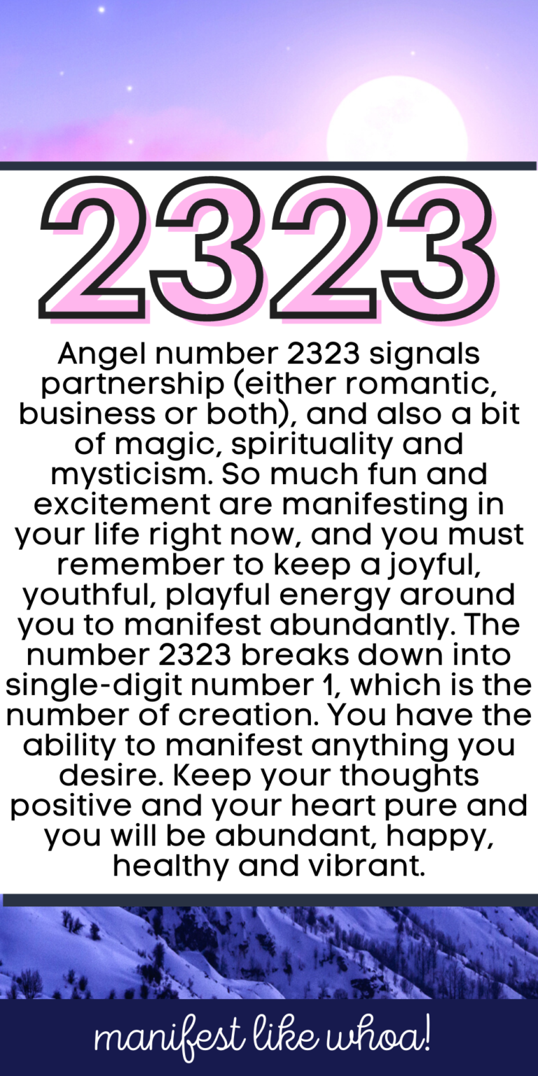 Numerology Of 2323