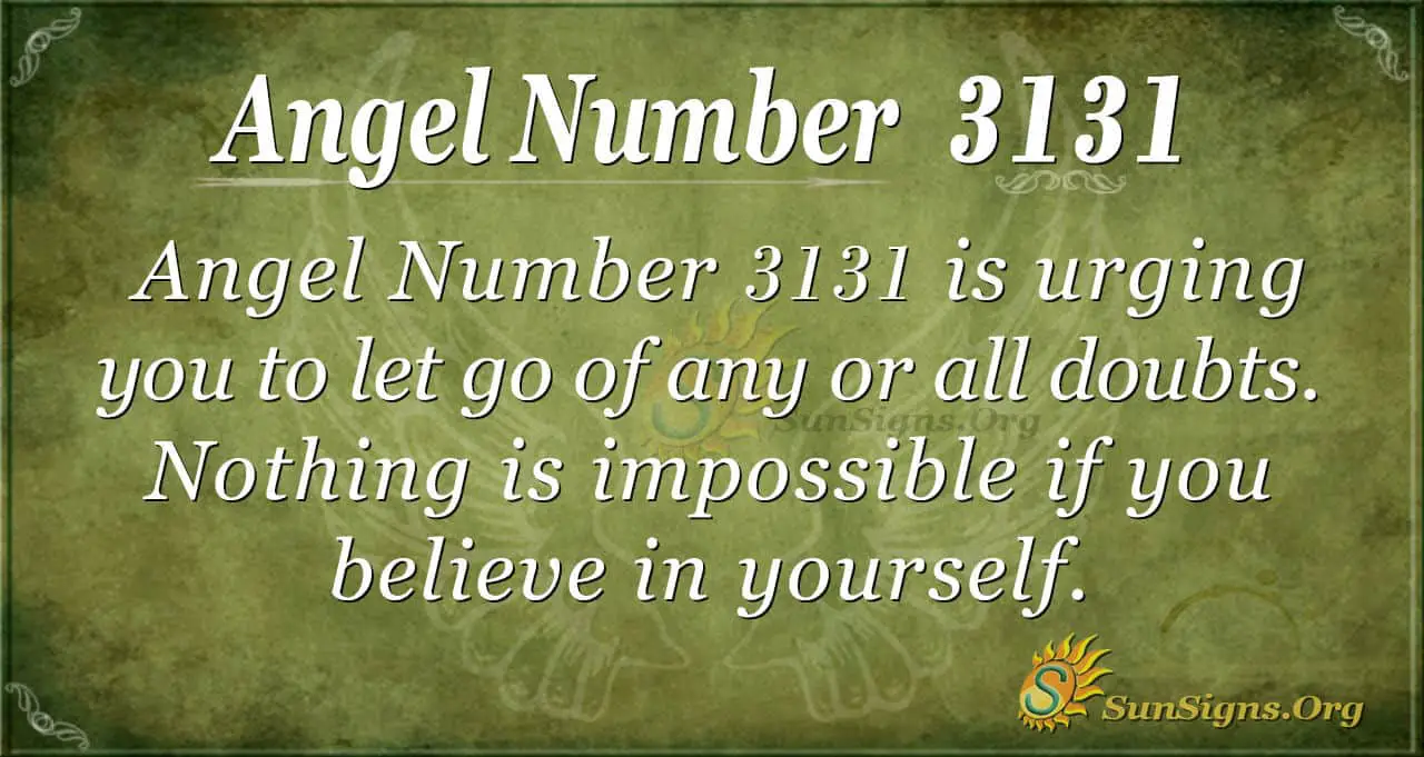 Numerology Of 3131