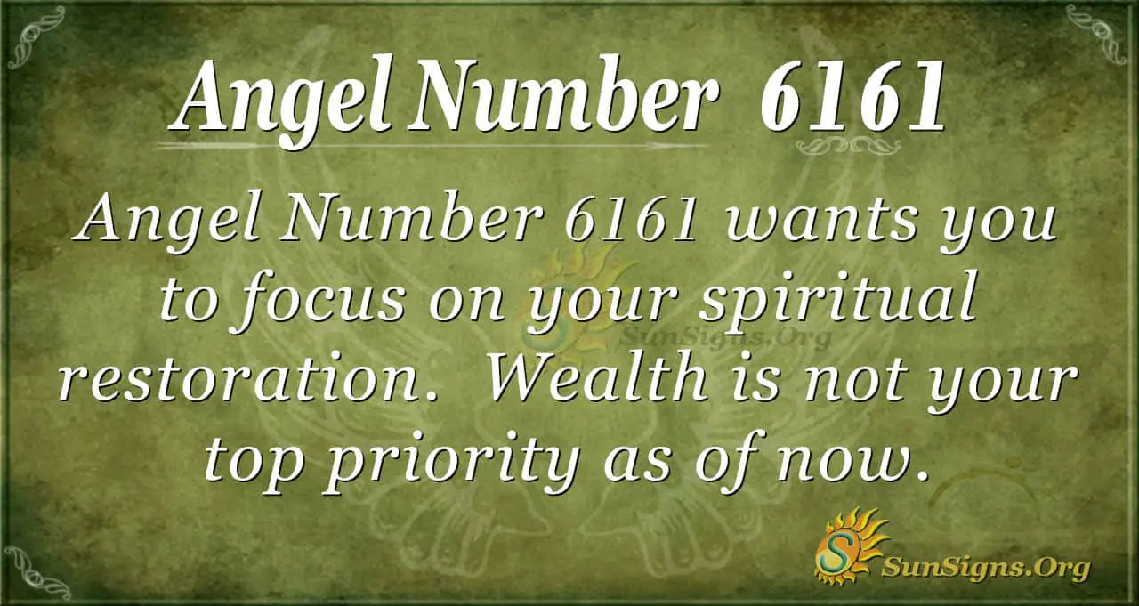 Numerology Of 6161