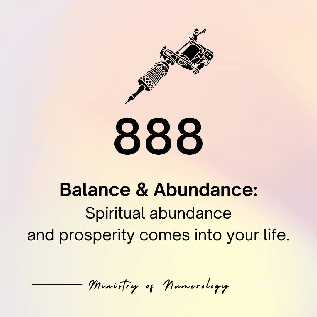 Numerology Of 888