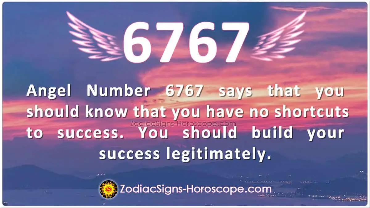 Numerology Of Angel Number 6767