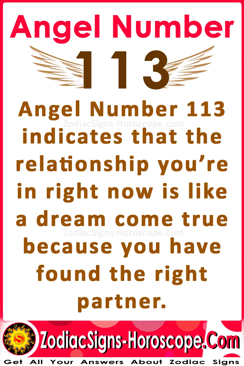 Significance Of Relationship In The Number 113