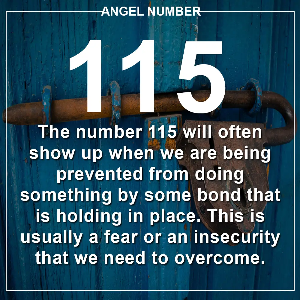 What Is Angel Number 115?