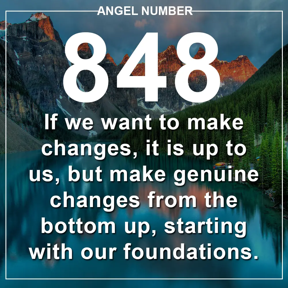 What Is Angel Number 848?