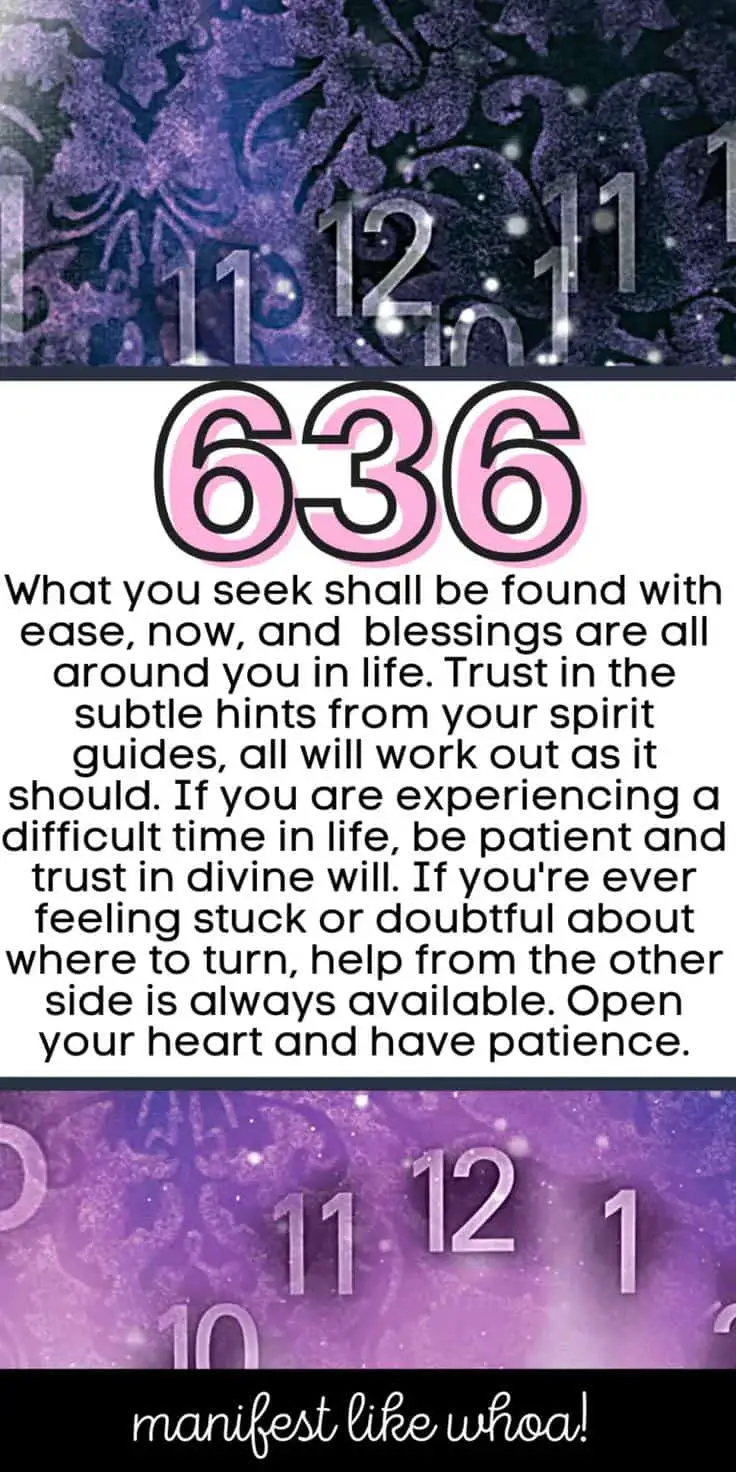 What Is The Meaning Of 636?