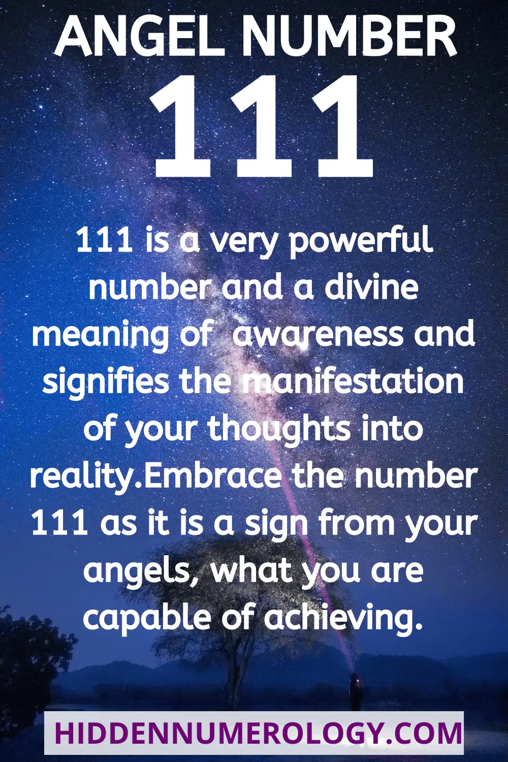 What Is The Meaning Of Angel Number 111?