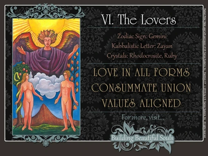 History Of The Lovers Card