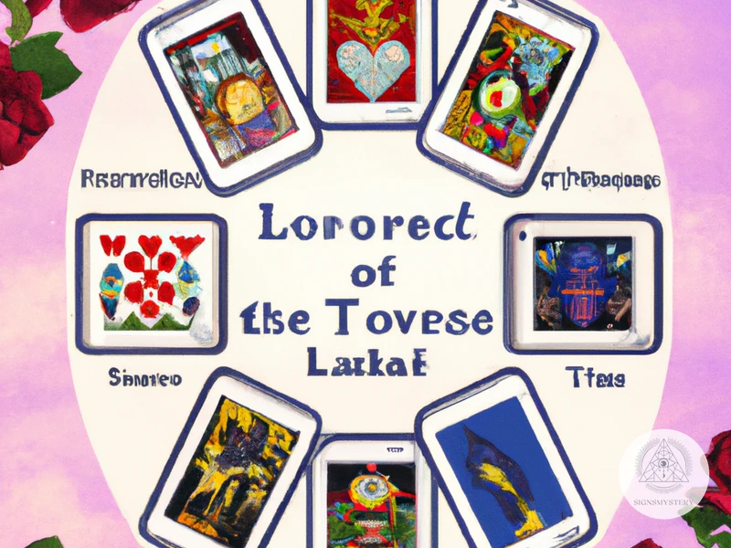 Love Tarot Spreads With Reversed And Upright Cards