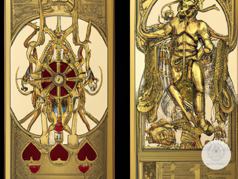 Overview Of The Gilded Tarot Deck