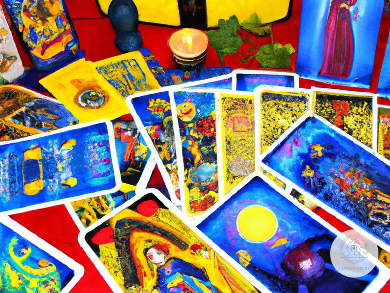 Primary Colors In Tarot Images
