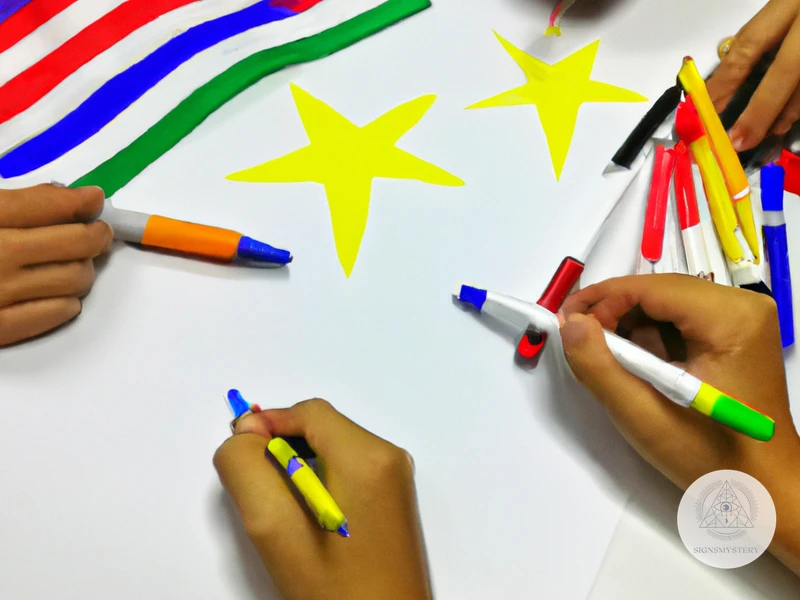 Drawing The Asean Flag