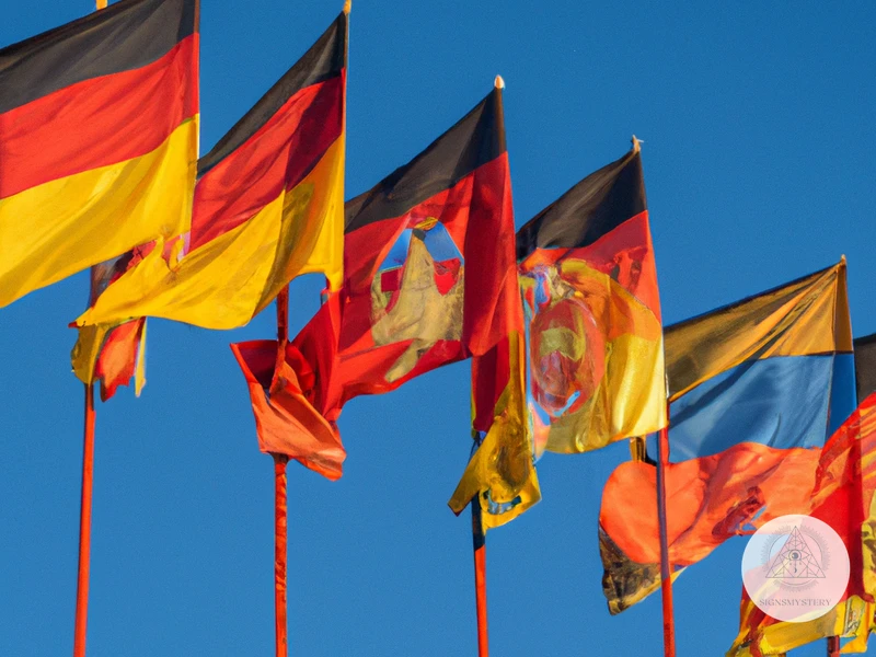 Rank Flags Of The German Bundeswehr