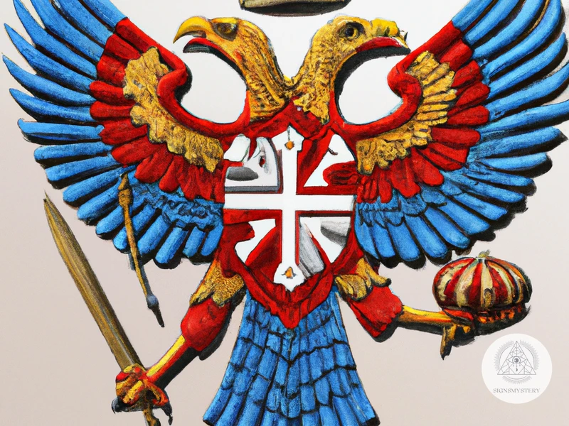 The Banner Of The Kingdom Of Serbia
