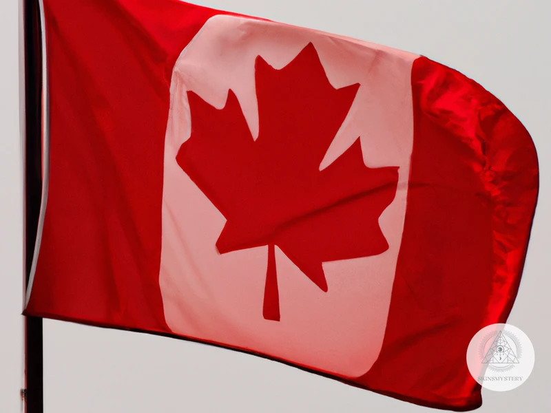 The First National Flag Of Canada