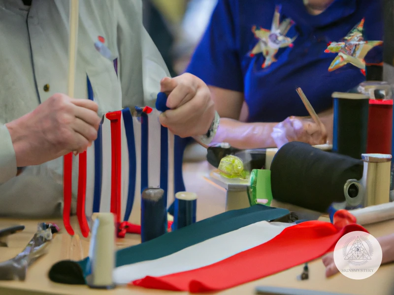 The Production Process Of Military Flags
