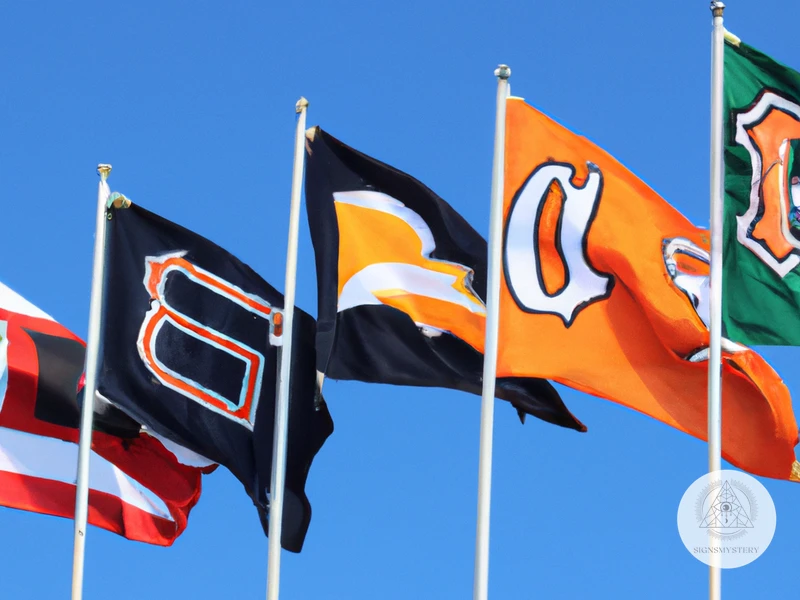 Traditional College Team Flags