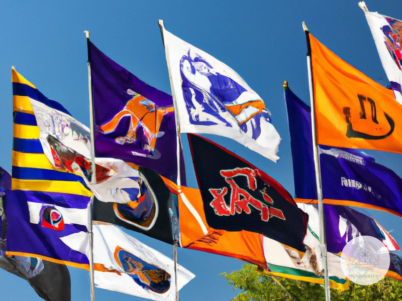 Types Of College Team Flags