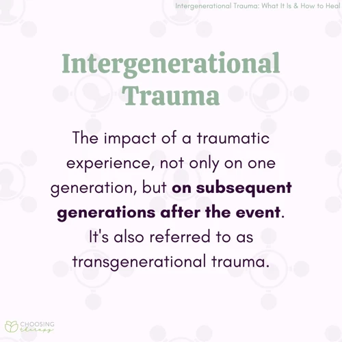 Understanding Ancestral Trauma