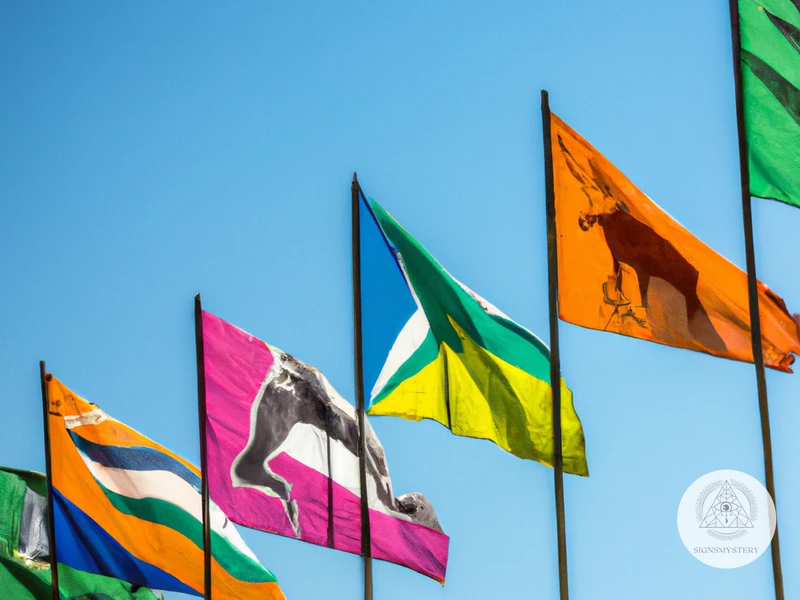 Why Animals Were Used On Flags?