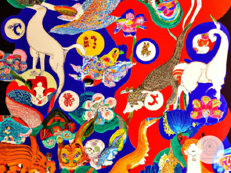 Depiction Of Spirit Animals In Japanese Art And Literature