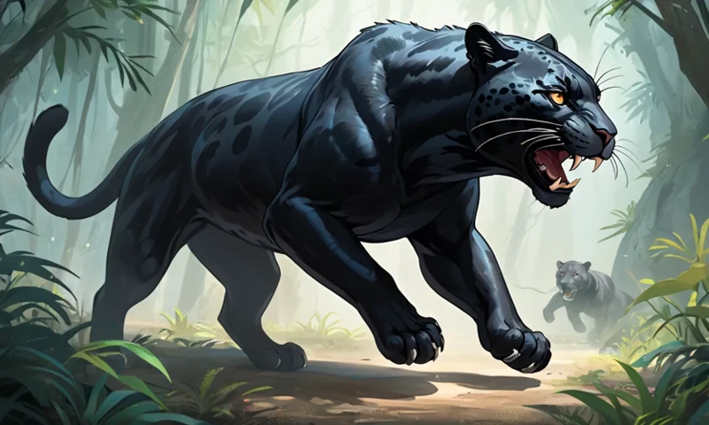 Black Jaguar As A Symbol