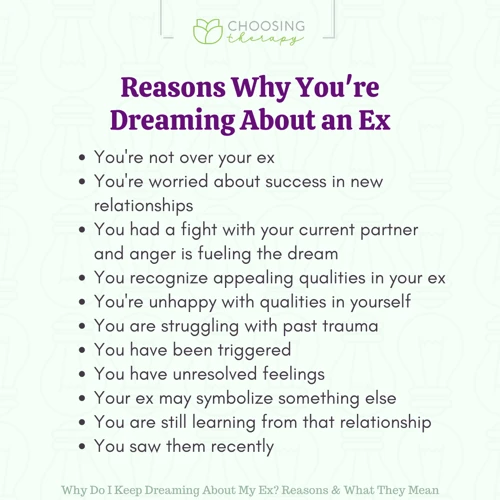 Common Themes In Dreams About Your Ex Moving On