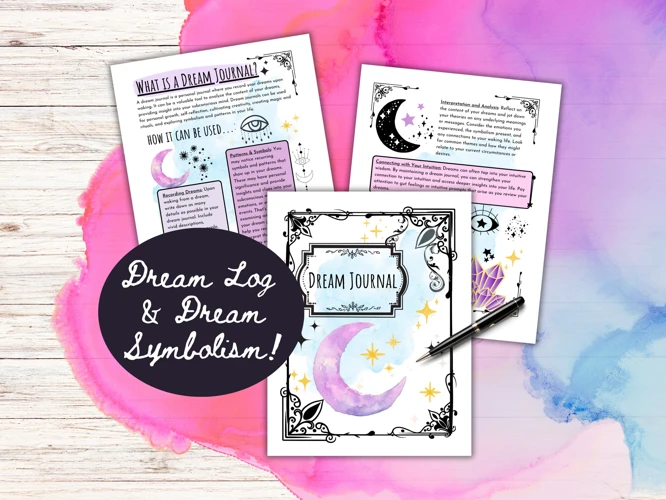 Dream Journaling And Reflection