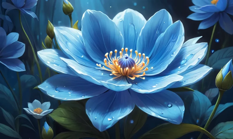 Exploring The Symbolism Of Blue Flowers In Dreams
