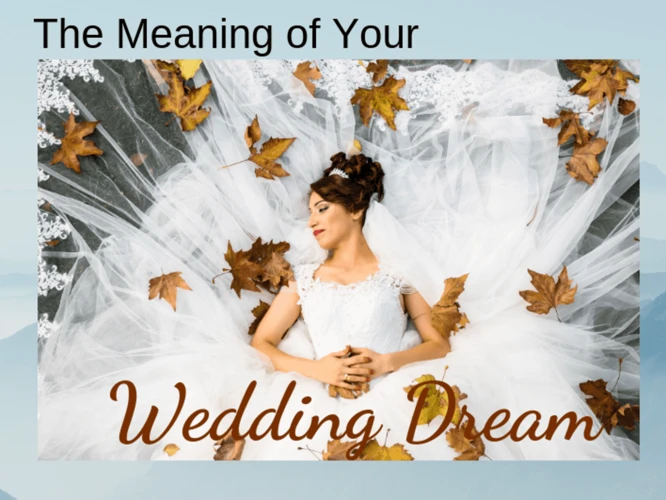 Interpretations Of Dreaming About Wedding Receptions