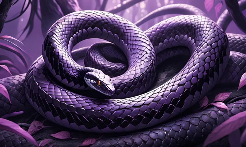 Interpreting A Purple Snake Dream