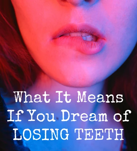 Interpreting Chipped Teeth Dreams