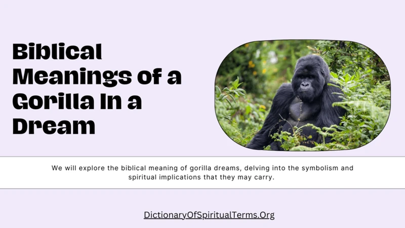 Interpreting Dreams About Gorillas