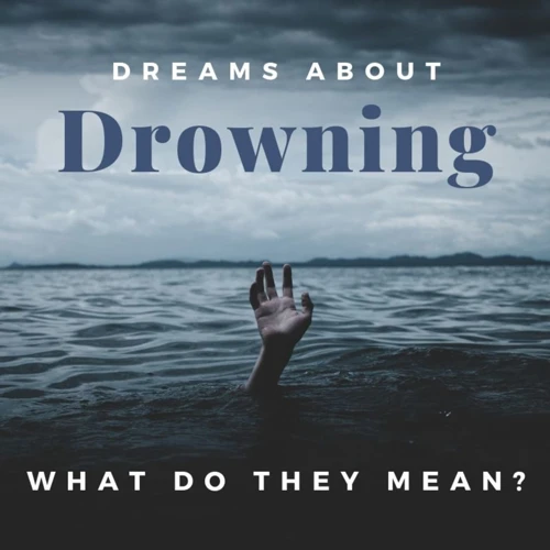 Interpreting Someone Drowning In A Dream