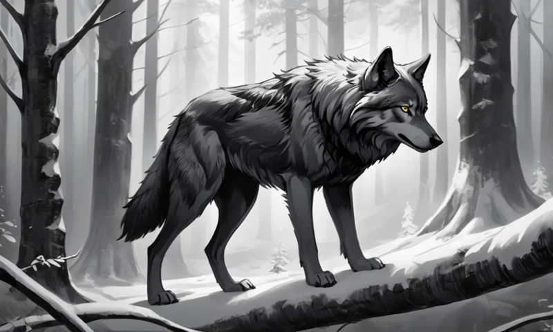 Interpreting The Appearance Of A Black Wolf In Dreams