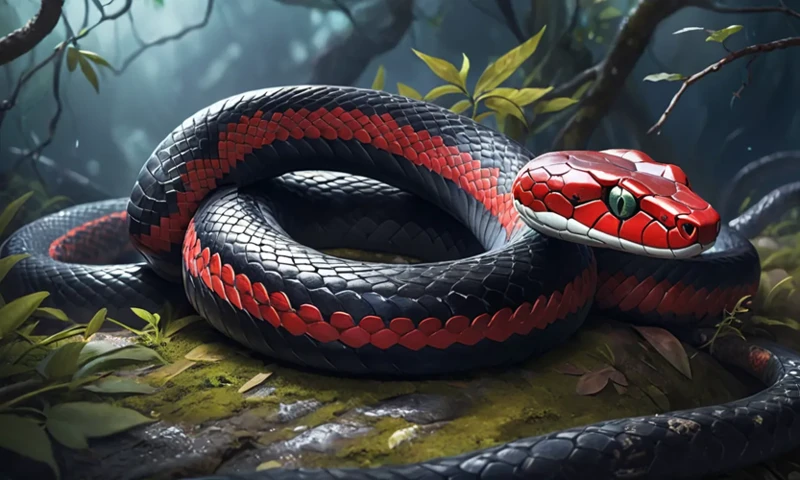 Interpreting The Colors: Black And Red Snakes