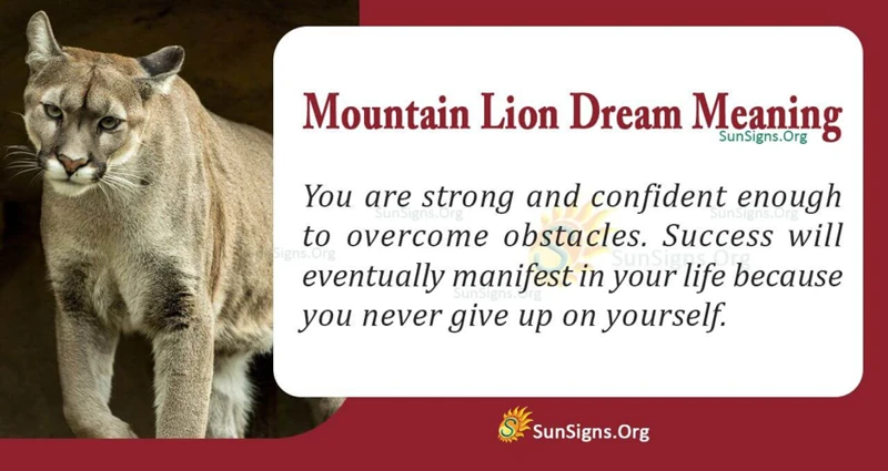 Interpreting Your Mountain Lion Dream