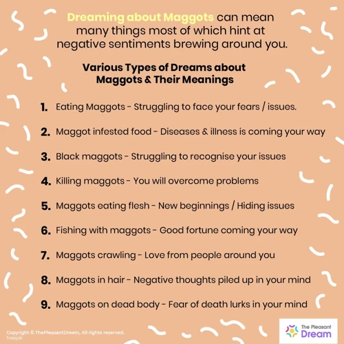 Meaning Of Maggots In Dreams